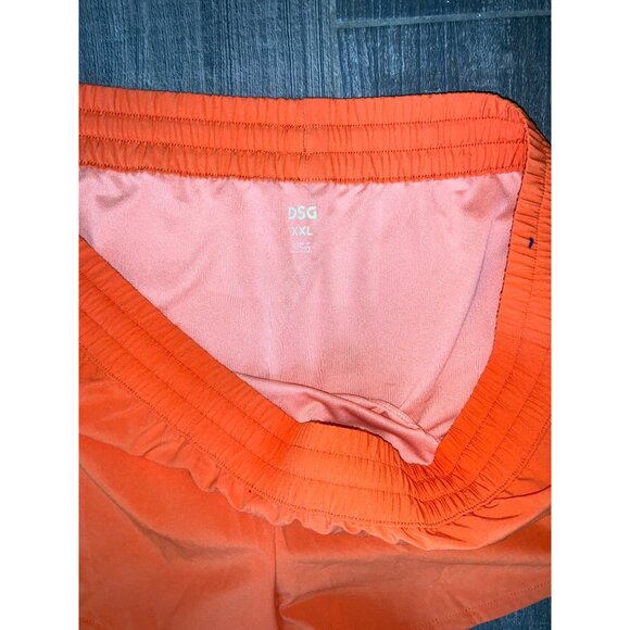 DSG Women's Stride Shorts Orange size 2XL XXL - Picture 3 of 4